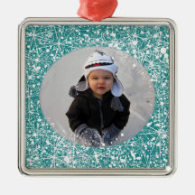 Ornement fait sur commande de flocon de neige