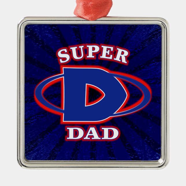 Métallique Ornement superbe de papa (Devant)