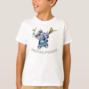 Metalphant folâtre le T-shirt des enfants