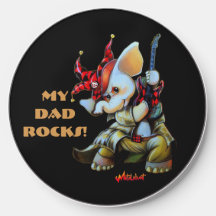 Metalphant Jester Mon père Rocks sans fil Chargeur