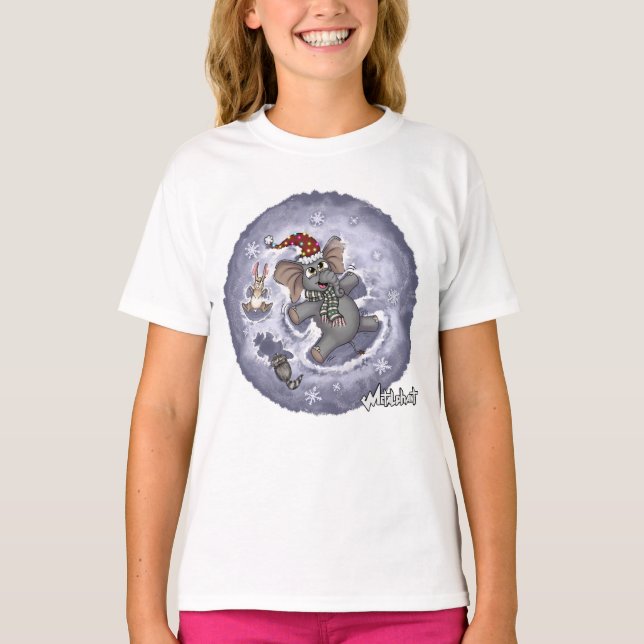 Metalphant Wilbur Snow Angels T-shirt fille (Devant)