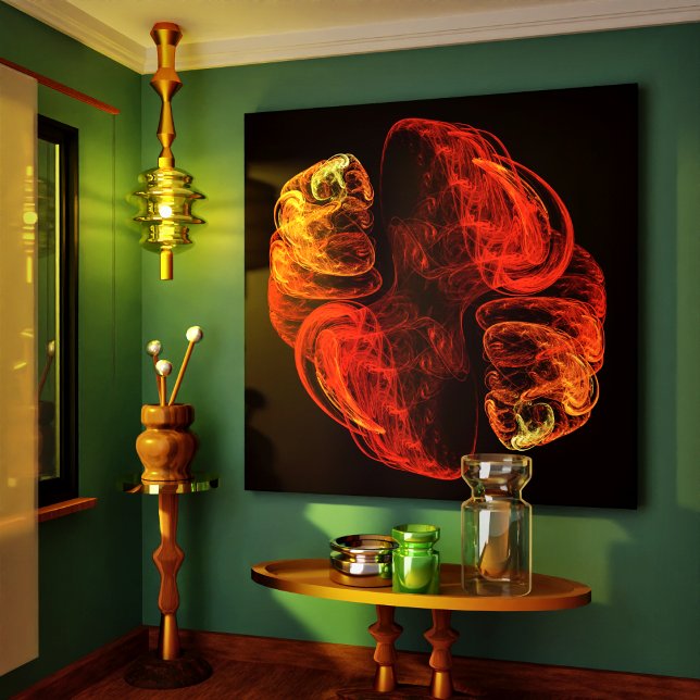 Métamorphose Art Abstrait Toile Enveloppée Impress (Metamorphosis Abstract Art Wrapped Canvas Print)