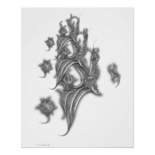 "Metamorphosis & Mouvement", Poster brillant