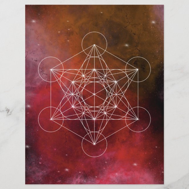 Métatron, chakra, zen, géométrie sacrée, angel (Devant)