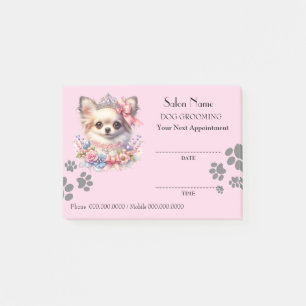 Mete chien toilettage Rendez-vous Post-it® Notes