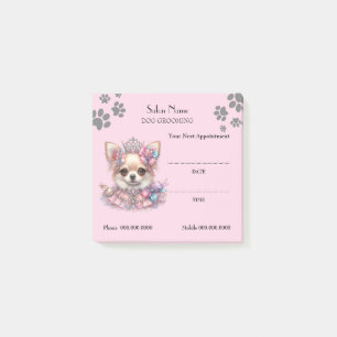 Mete chien toilettage Rendez-vous Post-it® Notes