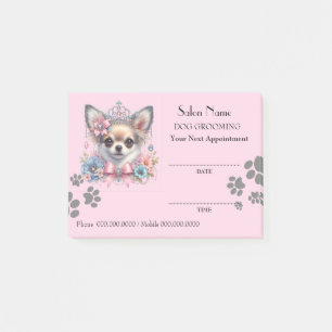 Mete chien toilettage Rendez-vous Post-it® Notes