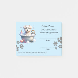 Mete chien toilettage Rendez-vous Post-it® Notes