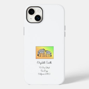 Mete Happy Kenyan Zebras iPhone / coque ipad