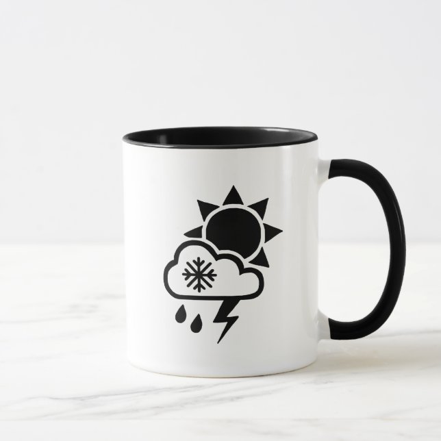 Météo Icônes Mug (Droite)