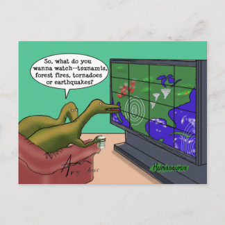 Météo Météo Carte postale Dinosaures 2