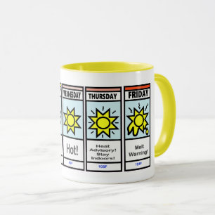 Météo très chaude Mug