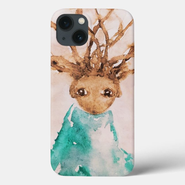 Météo venteuse mignonne bébé Coque-Mate coque ipho (Verso)