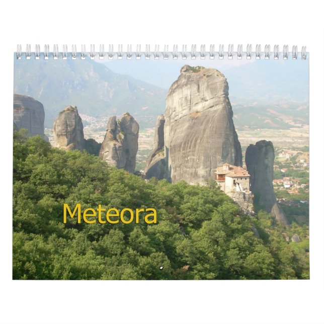 METEORA, Calendrier du mur de Grèce (Protection)