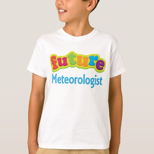 Météorologue (Futur) T-shirt bébé (Devant)