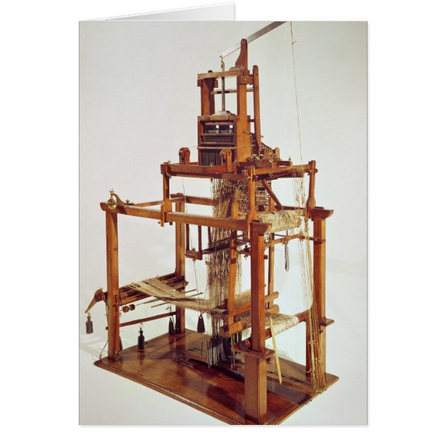 Métier à tisser conçu par le jacquard de Joseph (Devant)