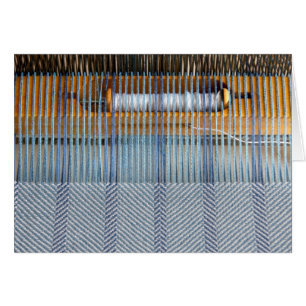 Métier à tisser de Tableau avec le tissage de