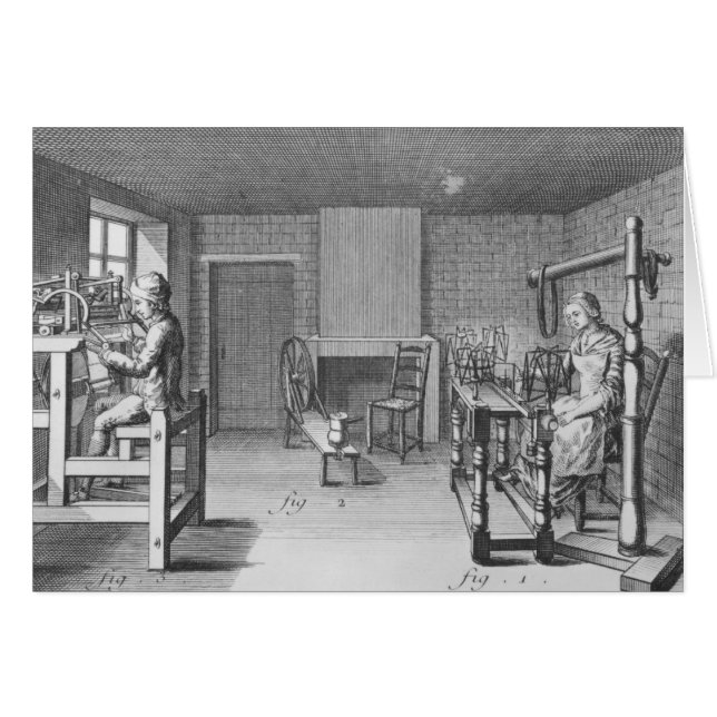 Métier à tisser pour les bas de tissage (Devant horizontal)