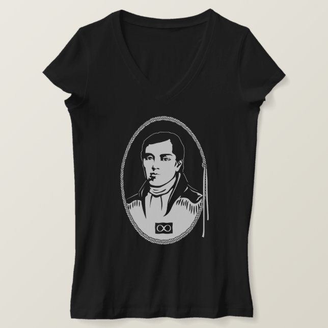 Metis Hero Shirt Cuthbert Grant T-shirts Metis (Design devant)