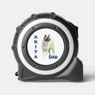 Mètre Ruban Akita Dad 4 - Sticker