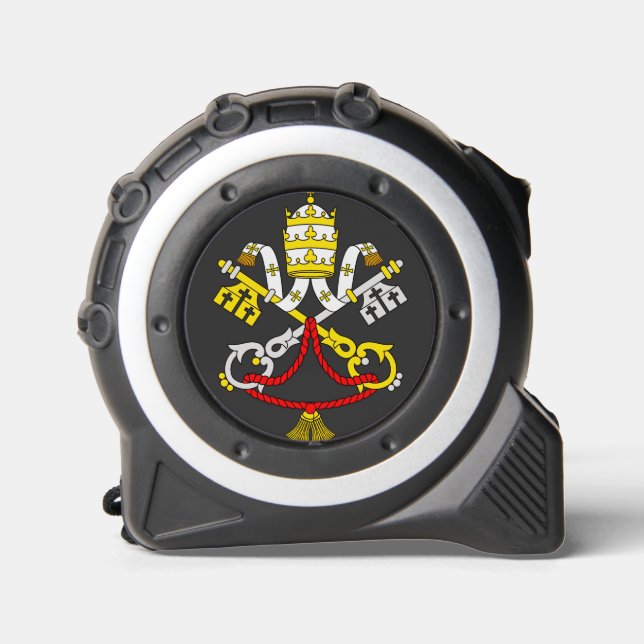 Mètre Ruban Armoiries du Vatican (Recto)