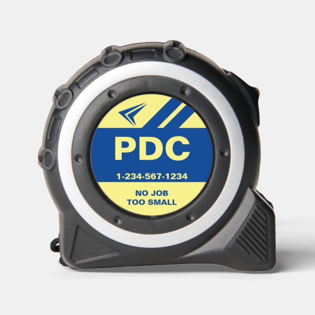 Mètre Ruban Aucun travail trop petit nombre d'initiales bleu j (Recto)