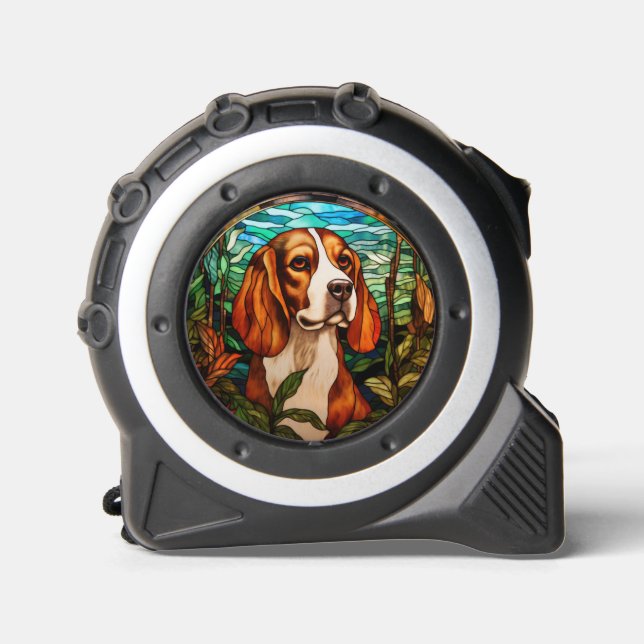 Mètre Ruban Bande de mesure de chien beagle (Recto)