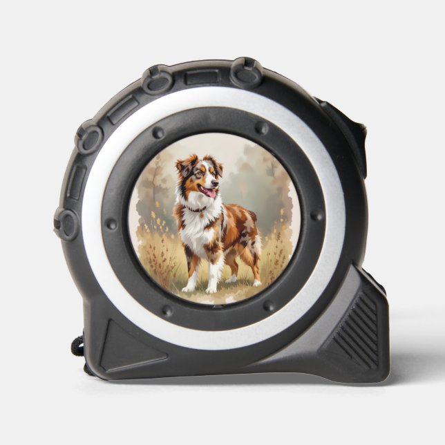 Mètre Ruban Berger Australien Red Merle (Recto)