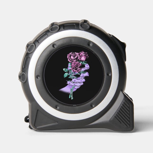 Mètre Ruban Bouquet gothique Mesure de bande (Recto)