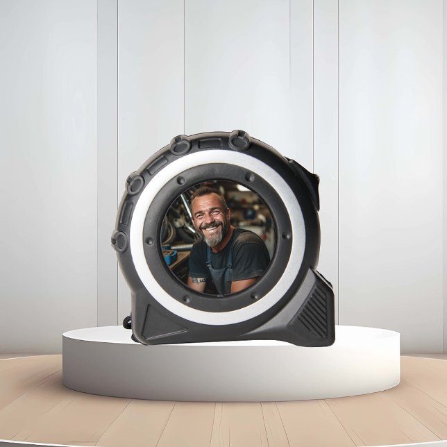 Mètre Ruban Cadeau photo Fête des pères personnalisée (Créateur téléchargé)