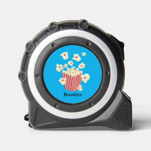 Mètre Ruban Caricature de pop-corn drôles