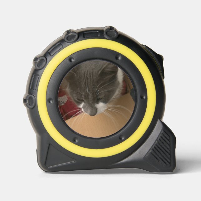 Mètre Ruban Chat dans la boîte (Recto)