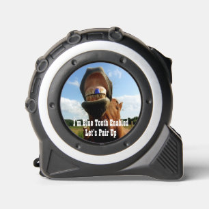 Mètre Ruban Cheval à dents bleues