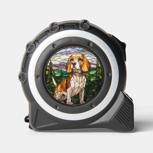 Mètre Ruban Chien beagle (Recto)