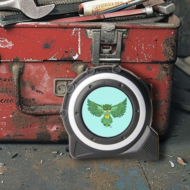 Mètre Ruban Chouette de vol Celtic Green (Créateur téléchargé)