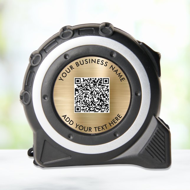 Mètre Ruban Code QR professionnel Gold (Créateur téléchargé)