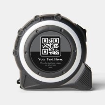 Code QR scannable moderne | Noir Gris & Blanc