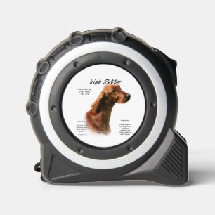 Mètre Ruban Conception de l'histoire des Setter irlandais