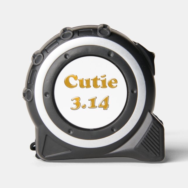 Mètre Ruban Cutie 3,14 Pi Jour (Recto)