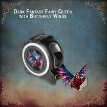 Dark Fantasy Fairy Queen with Butterfly Wings