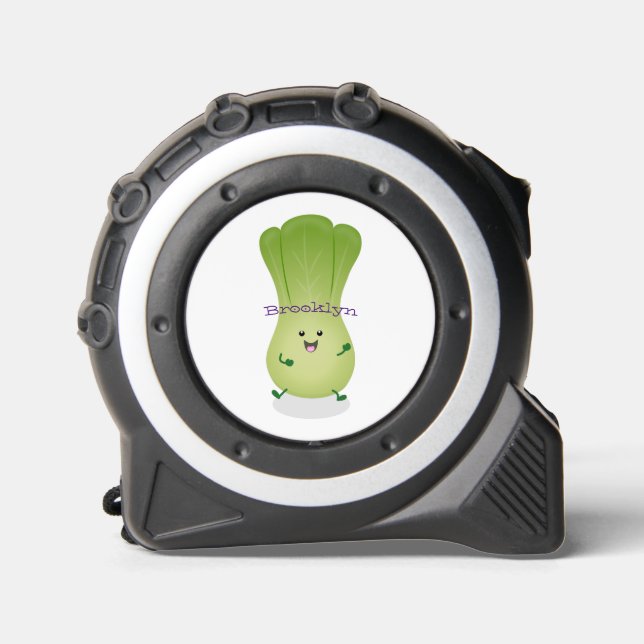 Mètre Ruban dessin animé mignon de bok choy (Recto)