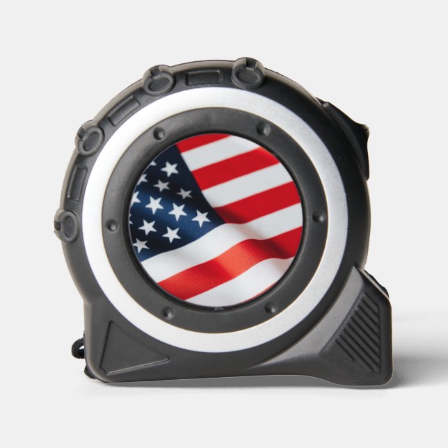 Mètre Ruban Drapeau américain (Recto)