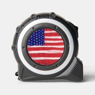 Mètre Ruban Drapeau d'art populaire