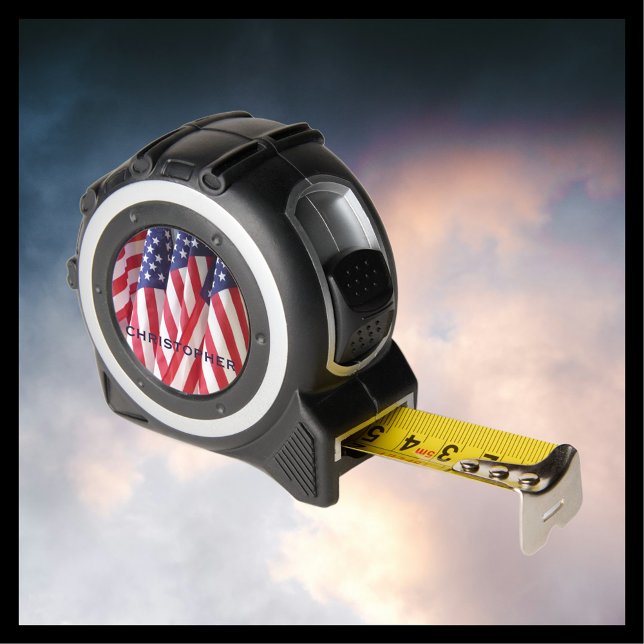 Mètre Ruban Drapeaux américains, Patriotique, Outil de don per (Créateur téléchargé)