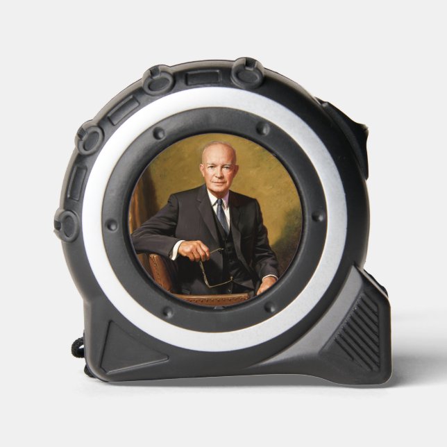 Mètre Ruban Dwight Eisenhower Président Portrait de la Maison  (Recto)