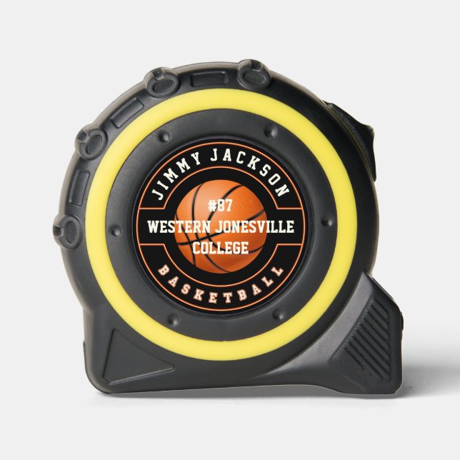 Mètre Ruban Équipe - Université - Basketball scolaire (Recto)