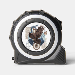 Mètre Ruban Flying Eagle avec plusieurs autres éléments collag