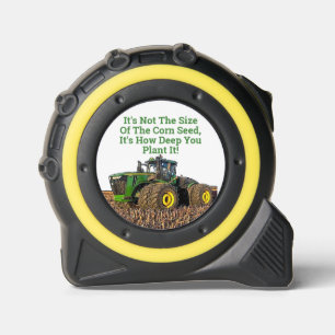 Mètre Ruban Funny Corn Profondeur Planteur Tracteur ferme plai