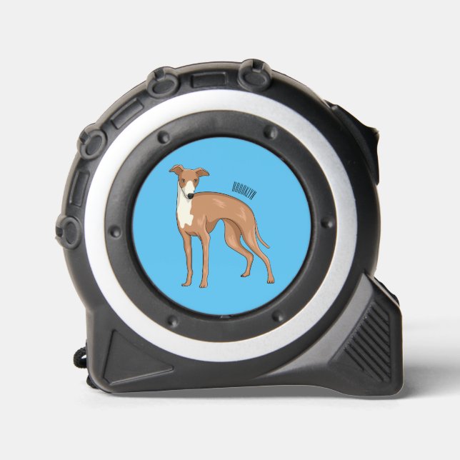 Mètre Ruban Greyhound dog (Recto)