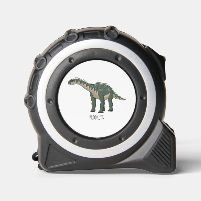 Mètre Ruban Illustration de Barapasaurus (Recto)